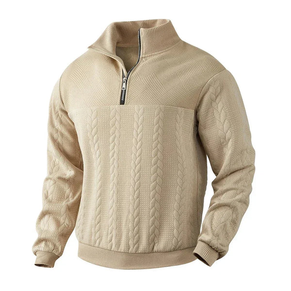 MILO | Elegante en Comfortabele Jacquard Trui