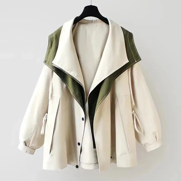 Alva – Elegante jas met bescherming tegen slecht weer en wind