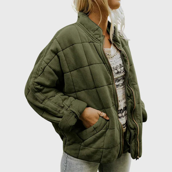 Josiane | Gewatteerde jas met een elegante oversized pasvorm