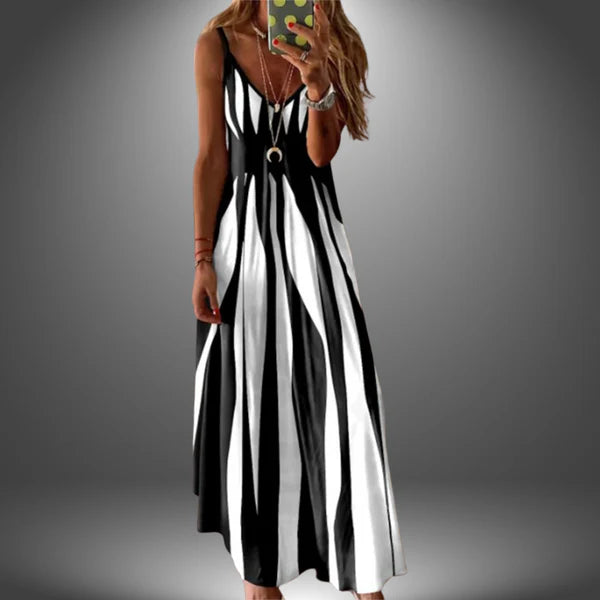 Angela | Elegante en Comfortabele Lange Jurk