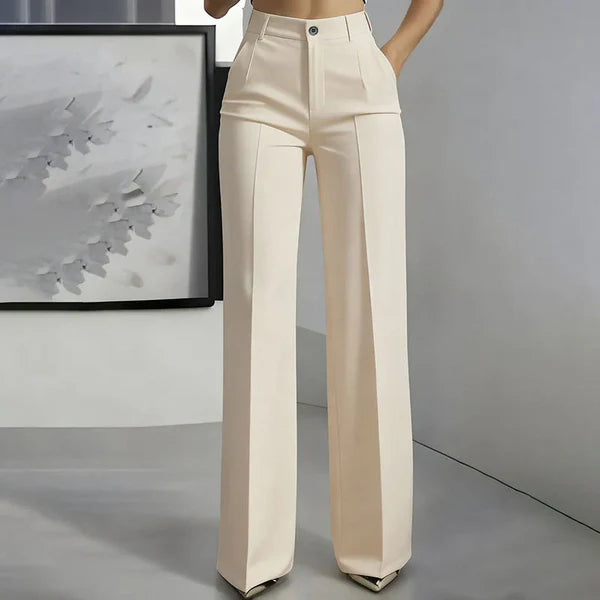 ELINORA | Chic hoge taillebroek met flatterende pasvorm voor werk en elegante momenten