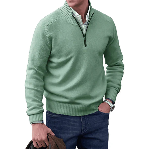 JERSEY | Comfortabele en elegante wintertrui met rits