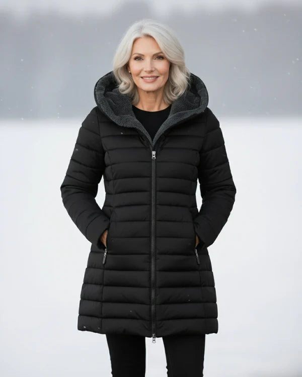 Clair | Pufferjas gevoerd met fleece