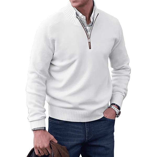 JERSEY | Comfortabele en elegante wintertrui met rits