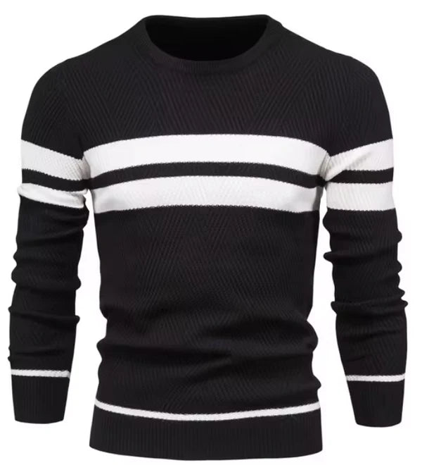 Koelman | Stijlvolle herenpullover met visgraatpatroon