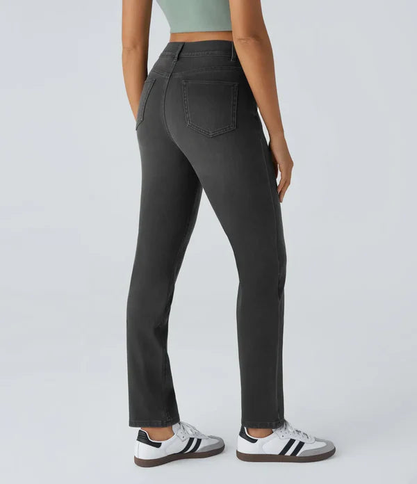 RAFFAELLA | Hoge Taille Ultra Comfortabele Broek met Casual Chic Stijl